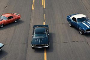 Classic American made Muscle Cars
